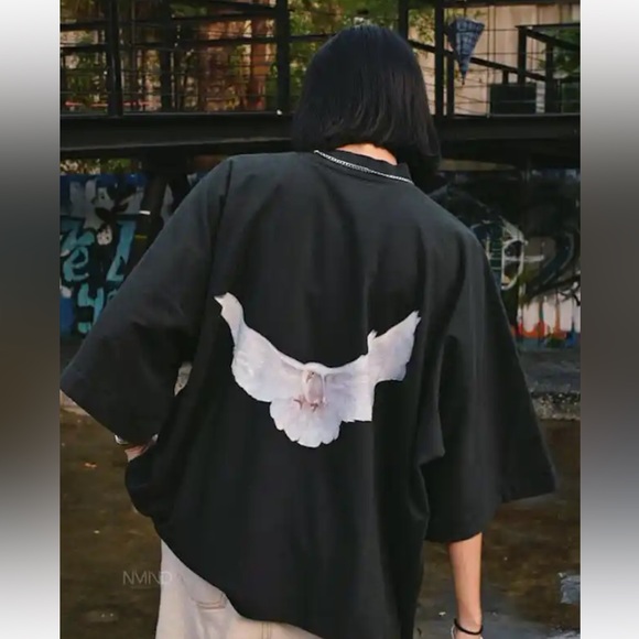 Yeezy oversized t shirt Balenciaga collab - Picture 1 of 5